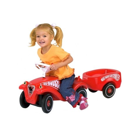 Big BIG Przyczepka do jeździka Bobby Car czerwona Big BIG Przyczepka do jeździka Bobby Car czerwona