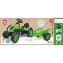 FALK FALK Country Farmer Traktorek na Pedały z Przyczepką Zielony 2-5 lat