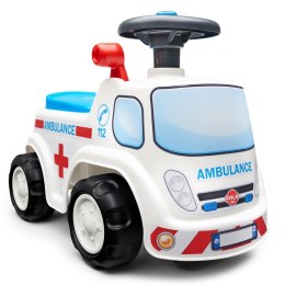 FALK FALK Jeździk Samochód Ambulans z Klaksonem od 1 roku