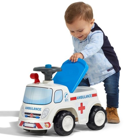 FALK FALK Jeździk Samochód Ambulans z Klaksonem od 1 roku FALK FALK Jeździk Samochód Ambulans z Klaksonem od 1 roku
