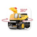 FALK FALK Koparka JCB DIGGER Obrotowa Żółta Ruchoma Łyżka Od 3 Lat.