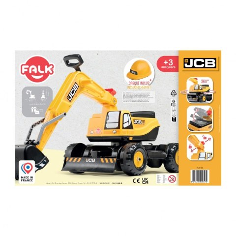 FALK FALK Koparka JCB DIGGER Obrotowa Żółta Ruchoma Łyżka Od 3 Lat. FALK FALK Koparka JCB DIGGER Obrotowa Żółta Ruchoma Łyżka Od 3 Lat.
