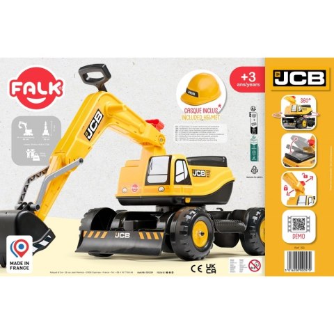 FALK FALK Koparka JCB DIGGER Obrotowa Żółta Ruchoma Łyżka Od 3 Lat. FALK FALK Koparka JCB DIGGER Obrotowa Żółta Ruchoma Łyżka Od 3 Lat.