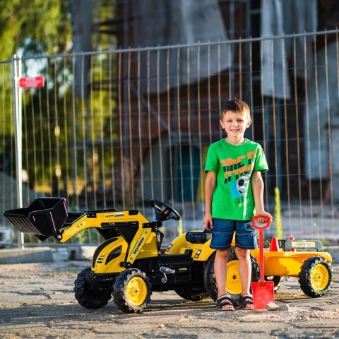 FALK FALK Traktor KOMATSU na Pedały Koparka Łyżka Przyczepka od 2 lat FALK FALK Traktor KOMATSU na Pedały Koparka Łyżka Przyczepka od 2 lat