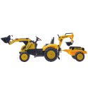 FALK FALK Traktor KOMATSU na Pedały Koparka Łyżka Przyczepka od 2 lat
