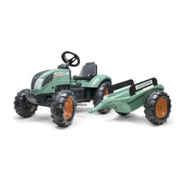 FALK FALK Traktor Lander Zielony na Pedały z Przyczepką od 3 Lat
