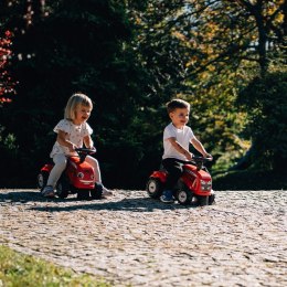 FALK FALK Traktorek Baby Massey Ferguson Czerwony z Przyczepką + akc. Od 1 roku