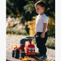 FALK FALK Traktorek Baby Massey Ferguson Czerwony z Przyczepką + akc. Od 1 roku