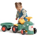 FALK FALK Traktorek Baby Maurice Zielony Vintage z Przyczepką od 1 roku