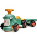 FALK FALK Traktorek Baby Maurice Zielony Vintage z Przyczepką od 1 roku