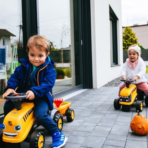 FALK FALK Traktorek JCB Pomarańćzowy z Przyczepką od 1 roku FALK FALK Traktorek JCB Pomarańćzowy z Przyczepką od 1 roku