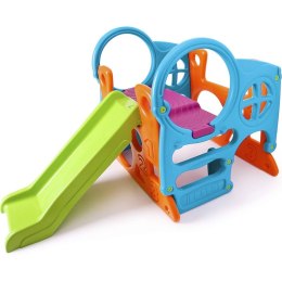 Feber FEBER Duży Plac Zabaw Activity Center Zjeżdżalnia 100 cm Ścianka Wspinaczkowa Kształty