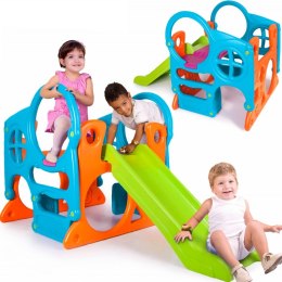 Feber FEBER Duży Plac Zabaw Activity Center Zjeżdżalnia 100 cm Ścianka Wspinaczkowa Kształty