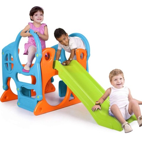 Feber FEBER Duży Plac Zabaw Activity Center Zjeżdżalnia 100 cm Ścianka Wspinaczkowa Kształty Feber FEBER Duży Plac Zabaw Activity Center Zjeżdżalnia 100 cm Ścianka Wspinaczkowa Kształty