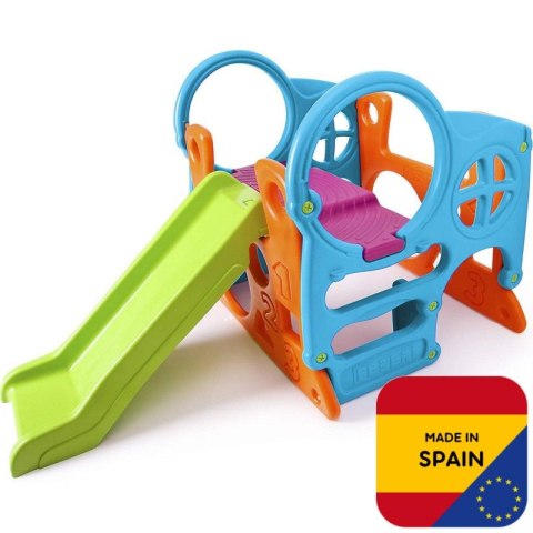 Feber FEBER Duży Plac Zabaw Activity Center Zjeżdżalnia 100 cm Ścianka Wspinaczkowa Kształty Feber FEBER Duży Plac Zabaw Activity Center Zjeżdżalnia 100 cm Ścianka Wspinaczkowa Kształty