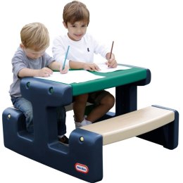 Little Tikes Little Tikes Stolik Piknikowy dla Dzieci Niebiesko-Zielony do Ogrodu