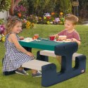 Little Tikes Little Tikes Stolik Piknikowy dla Dzieci Niebiesko-Zielony do Ogrodu