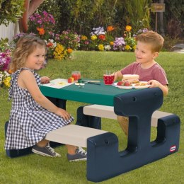 Little Tikes Little Tikes Stolik Piknikowy dla Dzieci Niebiesko-Zielony do Ogrodu