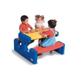 Little Tikes Little tikes Ogromny stół piknikowy Stolik niebieski