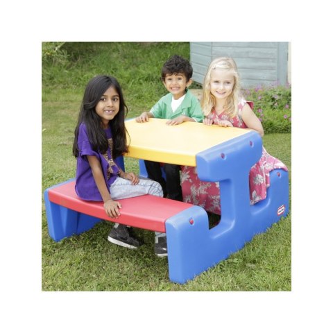 Little Tikes Little tikes Ogromny stół piknikowy Stolik niebieski