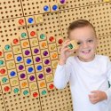 Masterkidz MASTERKIDZ Akrylowe Kolorowe Diamenciki Do Tablicy Naukowej STEM 72 Sztuki
