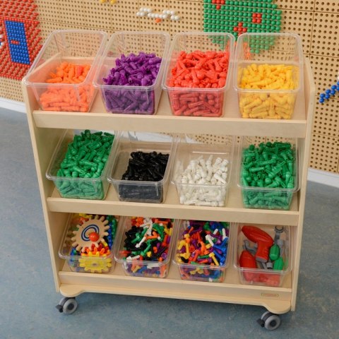 Masterkidz MASTERKIDZ Akrylowe Pojemniki Na Elementy Do Tablicy STEM 6 Sztuk Masterkidz MASTERKIDZ Akrylowe Pojemniki Na Elementy Do Tablicy STEM 6 Sztuk