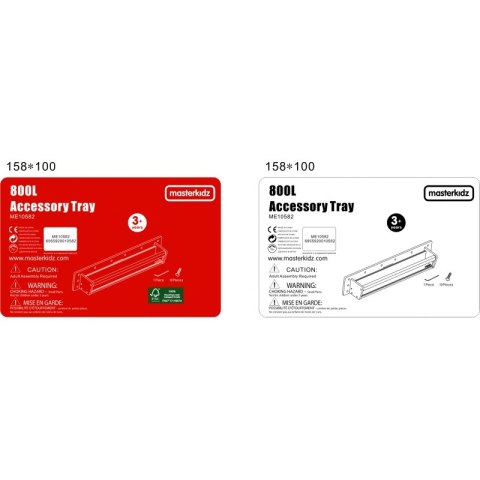 Masterkidz MASTERKIDZ Drewniany Pojemniczek Przezroczysta Ścianka 80 cm do Tablic Naukowo-Kreatywnych STEM Masterkidz MASTERKIDZ Drewniany Pojemniczek Przezroczysta Ścianka 80 cm do Tablic Naukowo-Kreatywnych STEM