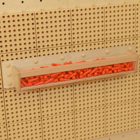 Masterkidz MASTERKIDZ Drewniany Pojemniczek Przezroczysta Ścianka 80 cm do Tablic Naukowo-Kreatywnych STEM Masterkidz MASTERKIDZ Drewniany Pojemniczek Przezroczysta Ścianka 80 cm do Tablic Naukowo-Kreatywnych STEM