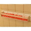 Masterkidz MASTERKIDZ Drewniany Pojemniczek Przezroczysta Ścianka 80 cm do Tablic Naukowo-Kreatywnych STEM