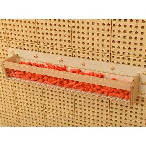 Masterkidz MASTERKIDZ Drewniany Pojemniczek Przezroczysta Ścianka 80 cm do Tablic Naukowo-Kreatywnych STEM Masterkidz MASTERKIDZ Drewniany Pojemniczek Przezroczysta Ścianka 80 cm do Tablic Naukowo-Kreatywnych STEM