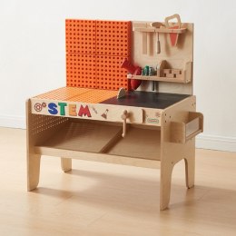 Masterkidz MASTERKIDZ Drewniany Warsztat XXL Montessori STEM z Narzędziami