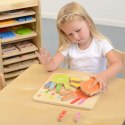 Masterkidz MASTERKIDZ Edukacyjna Tabliczka Drewniana Liczenie Na Palcach