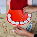 Masterkidz MASTERKIDZ Higiena Jamy Ustnej Ścienna Tablica Sensoryczna Flex Montessori