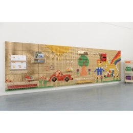 Masterkidz MASTERKIDZ Panel Ścienny Tablica Naukowa Kreatywna STEM + Panel Monatażowy 120x80cm