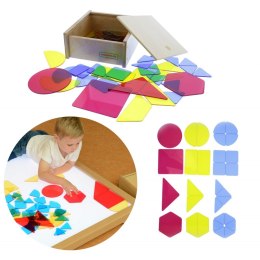 Masterkidz MASTERKIDZ Półprzezroczyste Kształty Geometryczne