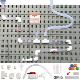 Masterkidz MASTERKIDZ System Rur Do Tablicy STEM 80 elementów