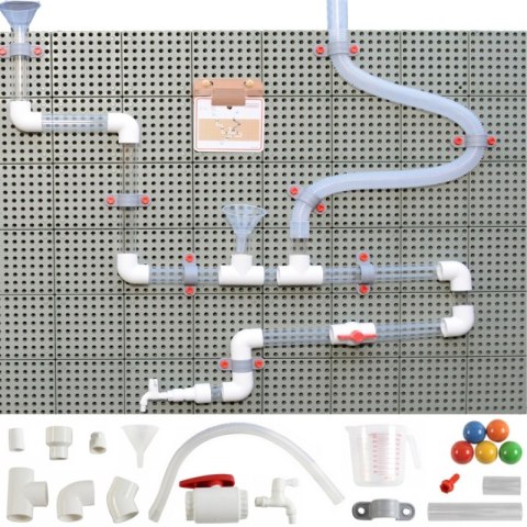 Masterkidz MASTERKIDZ System Rur Do Tablicy STEM 80 elementów Masterkidz MASTERKIDZ System Rur Do Tablicy STEM 80 elementów