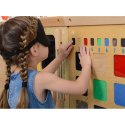 Masterkidz MASTERKIDZ Tablica Edukacyjna Rozpoznawanie Materiałów Faktur Zmysł Dotyku
