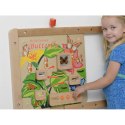 Masterkidz MASTERKIDZ Tablica Edukacyjna Ścienna Cykl Życia Motylka
