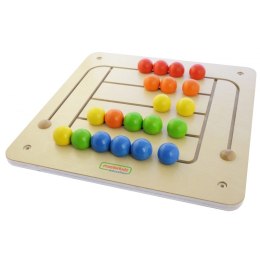 Masterkidz MASTERKIDZ Tablica Ścienna Edukacyjna Labirynt Koraliki Montessori
