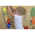 Masterkidz MASTERKIDZ Tablica Ścienna Koła Zębate i Łańcuch 79 El. Zbuduj własny mechanizm