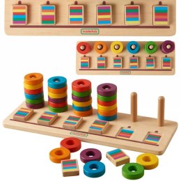 Masterkidz MASTERKIDZ Układanka Nauka Liczenia i Kolorów Sorter Montessori