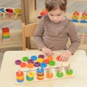Masterkidz MASTERKIDZ Układanka Nauka Liczenia i Kolorów Sorter Montessori