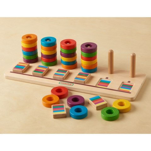 Masterkidz MASTERKIDZ Układanka Nauka Liczenia i Kolorów Sorter Montessori Masterkidz MASTERKIDZ Układanka Nauka Liczenia i Kolorów Sorter Montessori