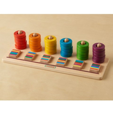 Masterkidz MASTERKIDZ Układanka Nauka Liczenia i Kolorów Sorter Montessori Masterkidz MASTERKIDZ Układanka Nauka Liczenia i Kolorów Sorter Montessori
