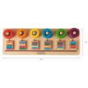 Masterkidz MASTERKIDZ Układanka Nauka Liczenia i Kolorów Sorter Montessori