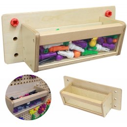 Masterkidz Pojemnik Na Akcesoria Przezroczysta Ścianka - Masterkidz Tablica Naukowo-Edukacyjna STEM