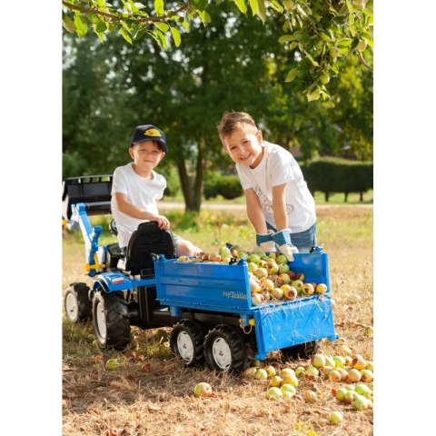 Rolly Toys Rolly Toys Przyczepa wywrotka RollyMega Trailer Niebieska Rolly Toys Rolly Toys Przyczepa wywrotka RollyMega Trailer Niebieska