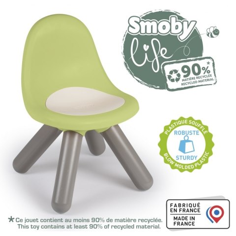 Smoby SMOBY Krzesełko z Oparciem Zielone Smoby SMOBY Krzesełko z Oparciem Zielone