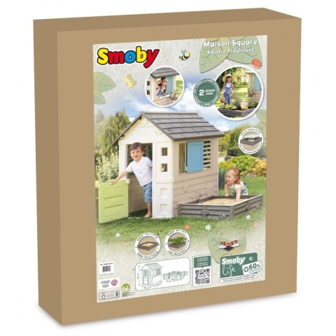 Smoby Smoby Life Domek ogrodowy z piaskownicą Smoby Smoby Life Domek ogrodowy z piaskownicą